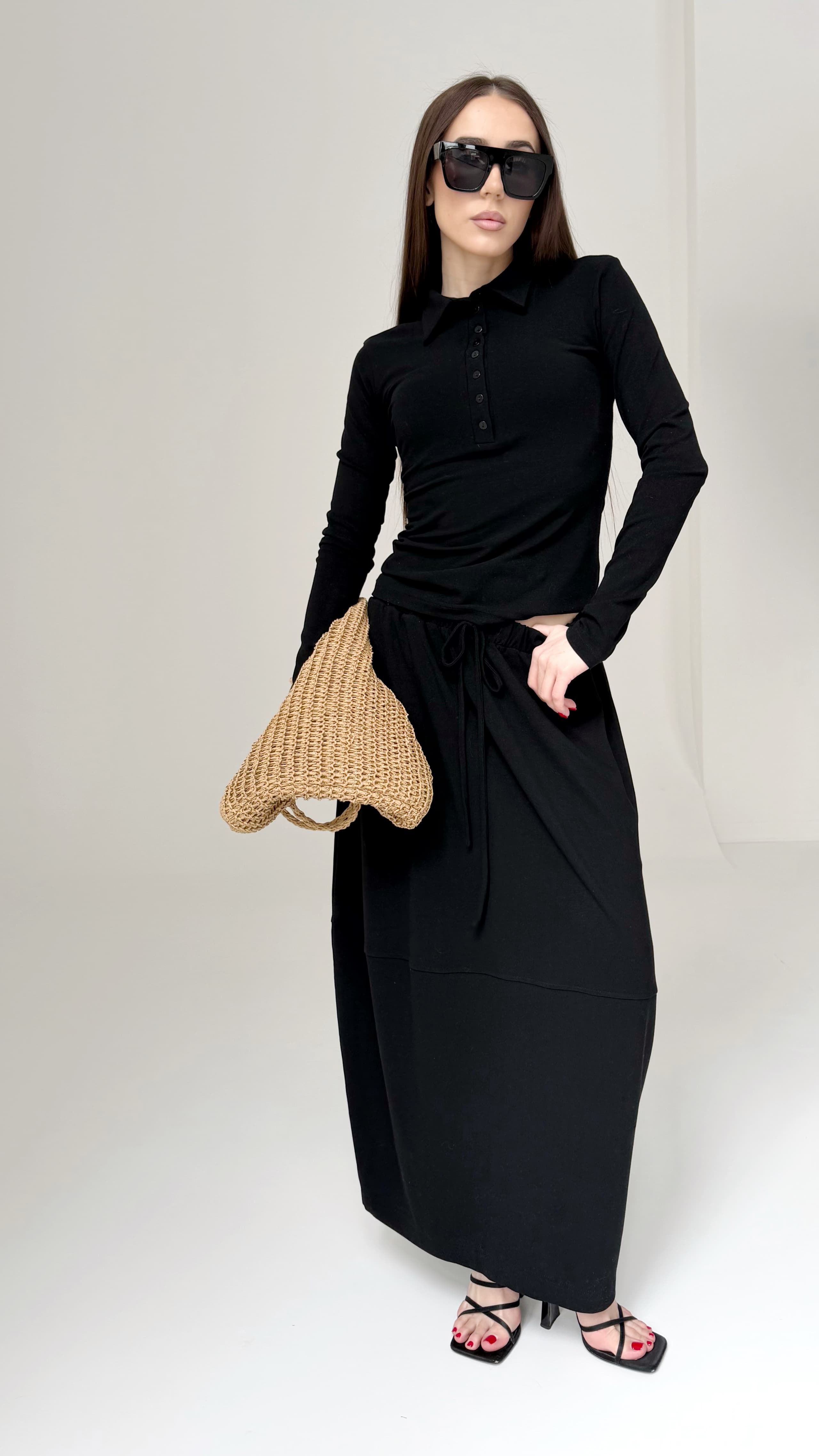 Лонгслив-поло — фото 3