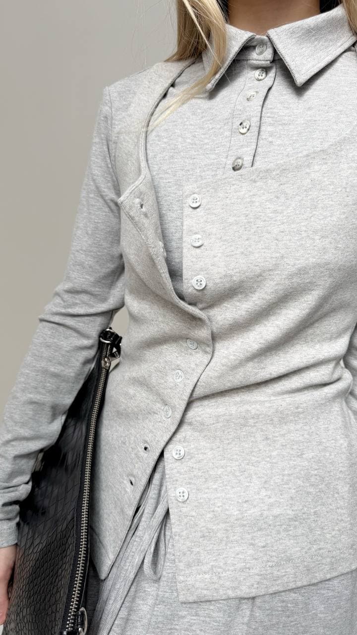 Лонгслив-поло — фото 6