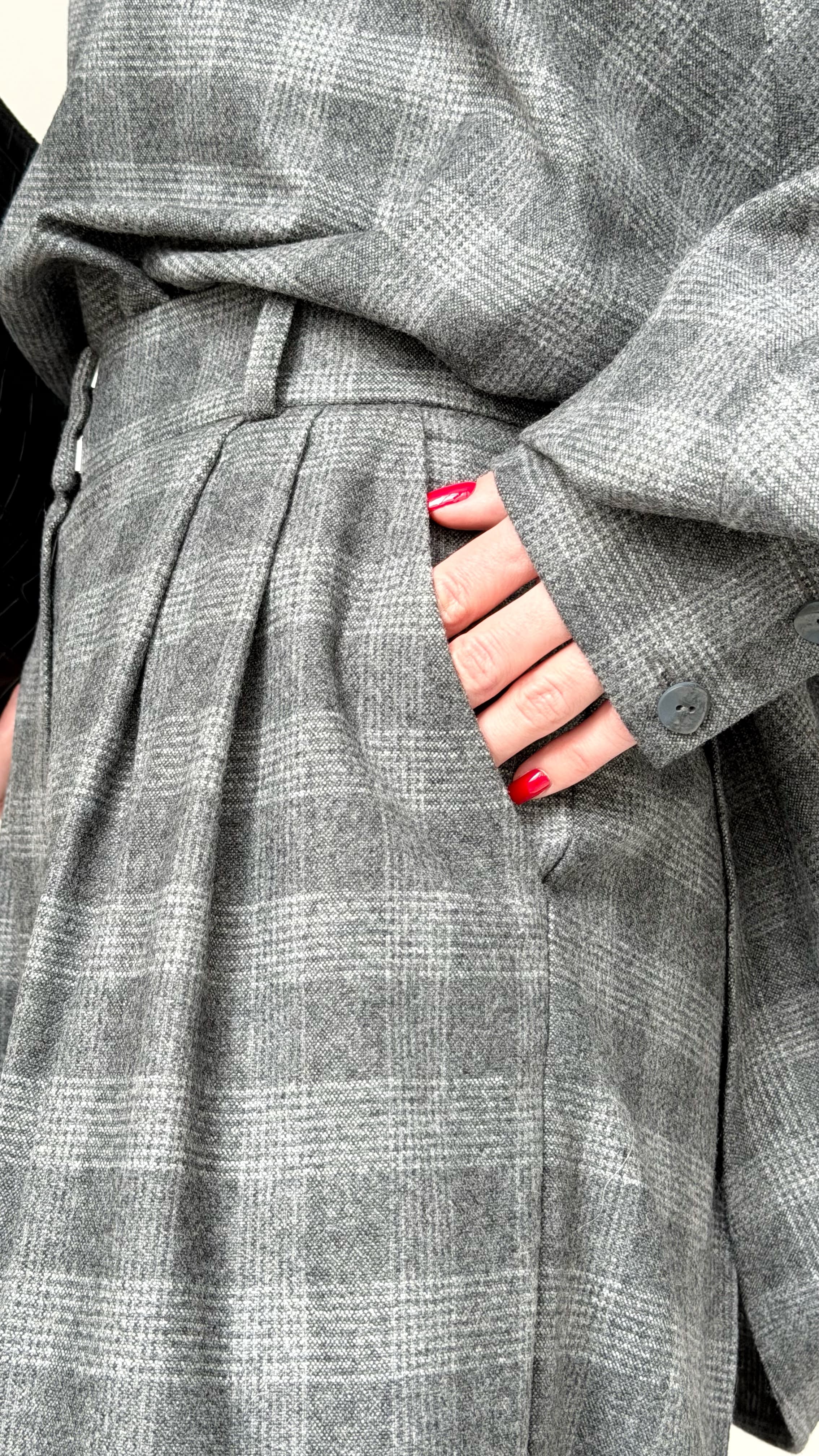 Брюки в клетку — фото 1