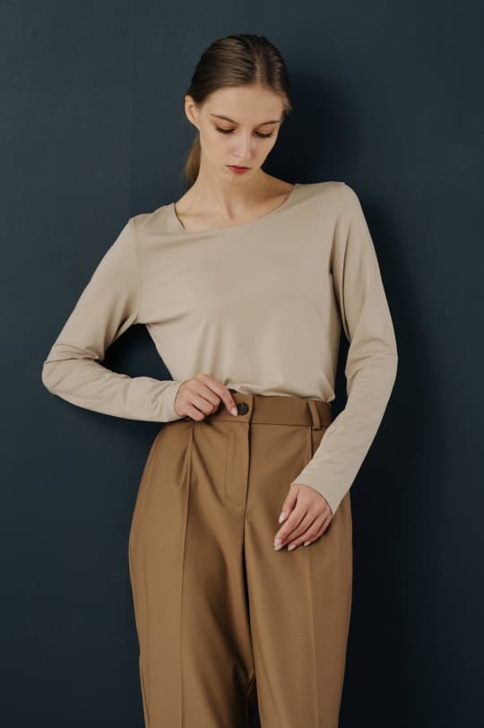 Лонгслив базовый