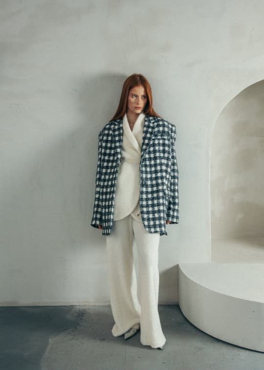 Брюки пушистые