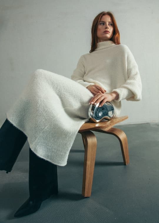 Юбка пушистая